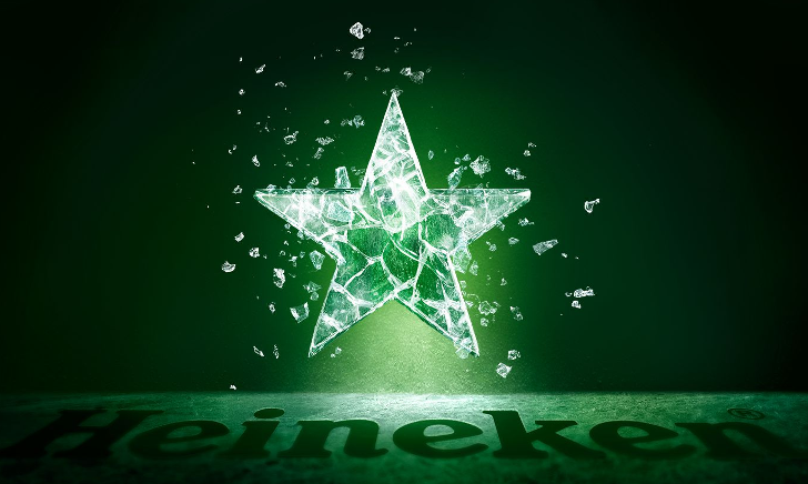 Heineken Ster van ijs